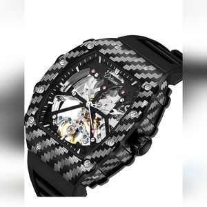 Carbon fiber watch for men